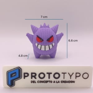 Gengar - Versión Crochet